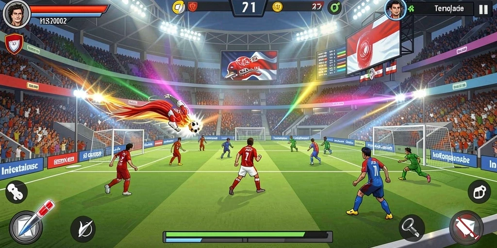92glory - Fitur pertempuran yang mendebarkan dan strategis.